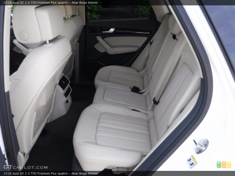 Atlas Beige Interior Rear Seat for the 2018 Audi Q5 2.0 TFSI Premium Plus quattro #120142322