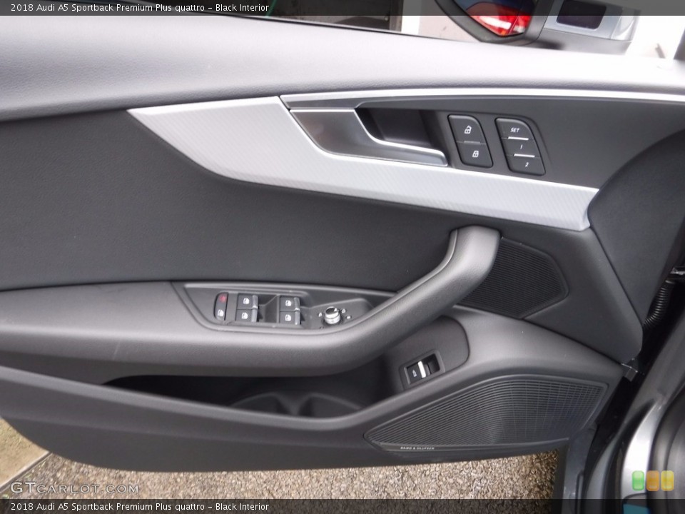 Black Interior Door Panel for the 2018 Audi A5 Sportback Premium Plus quattro #120144383