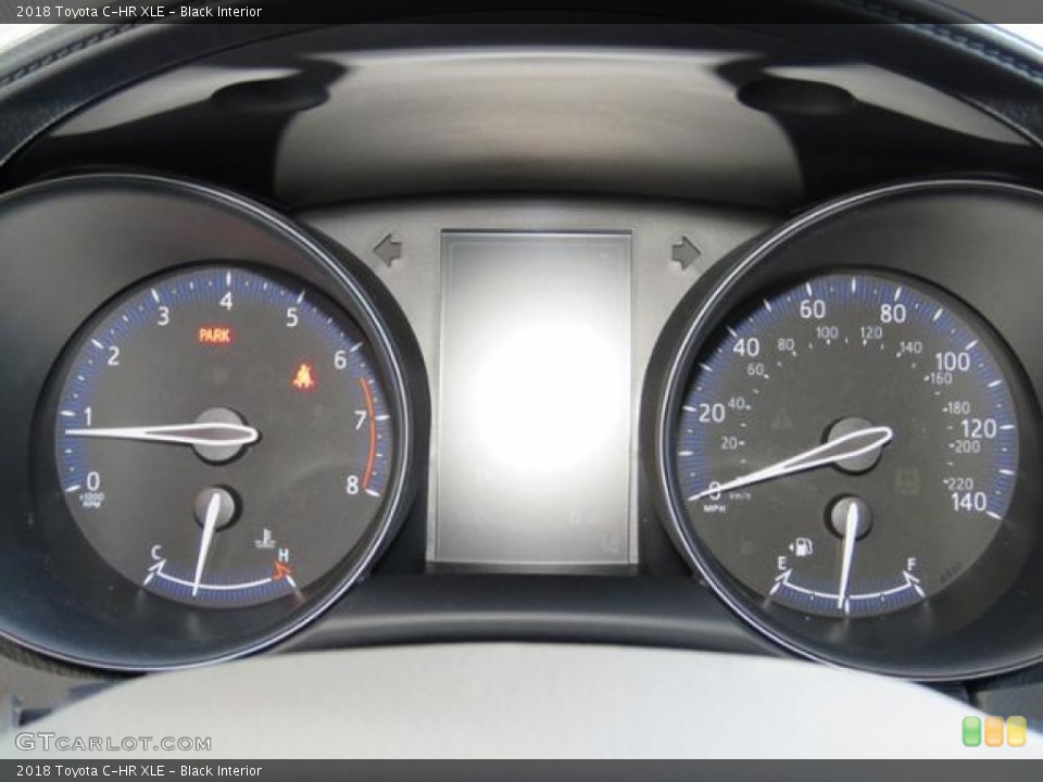 Black Interior Gauges for the 2018 Toyota C-HR XLE #120151595