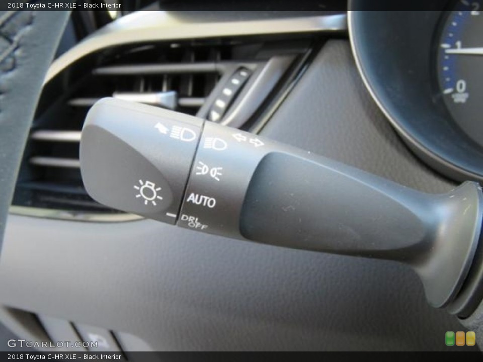Black Interior Controls for the 2018 Toyota C-HR XLE #120151673