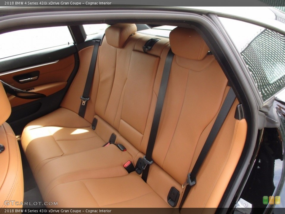 Cognac Interior Rear Seat for the 2018 BMW 4 Series 430i xDrive Gran Coupe #120158048