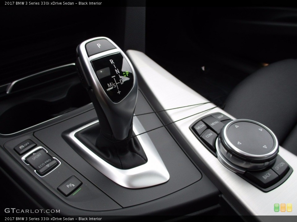 Black Interior Transmission for the 2017 BMW 3 Series 330i xDrive Sedan #120161708