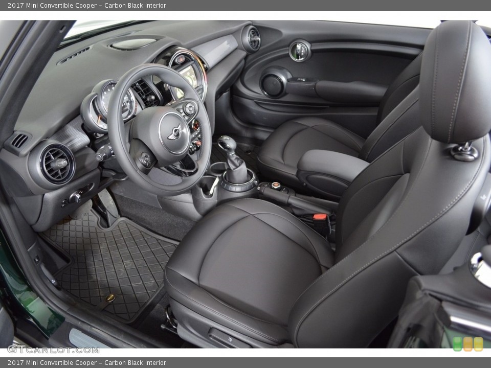 Carbon Black Interior Photo for the 2017 Mini Convertible Cooper #120165197