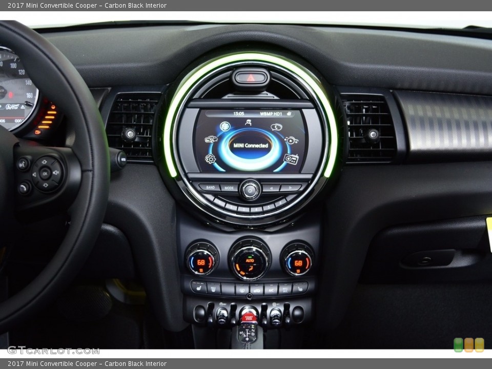 Carbon Black Interior Controls for the 2017 Mini Convertible Cooper #120166256
