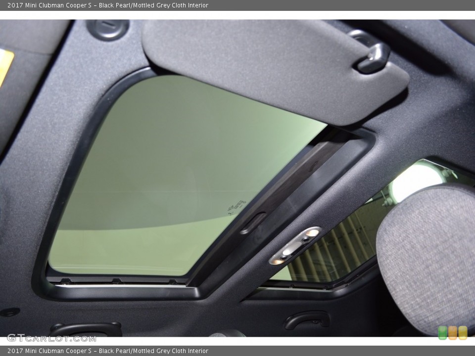 Black Pearl/Mottled Grey Cloth Interior Sunroof for the 2017 Mini Clubman Cooper S #120167075