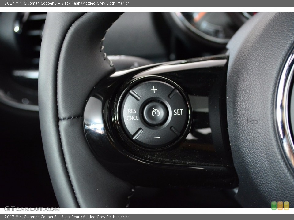 Black Pearl/Mottled Grey Cloth Interior Controls for the 2017 Mini Clubman Cooper S #120167246
