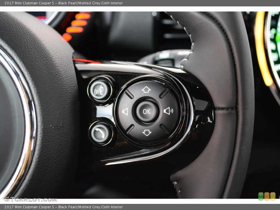 Black Pearl/Mottled Grey Cloth Interior Controls for the 2017 Mini Clubman Cooper S #120167273