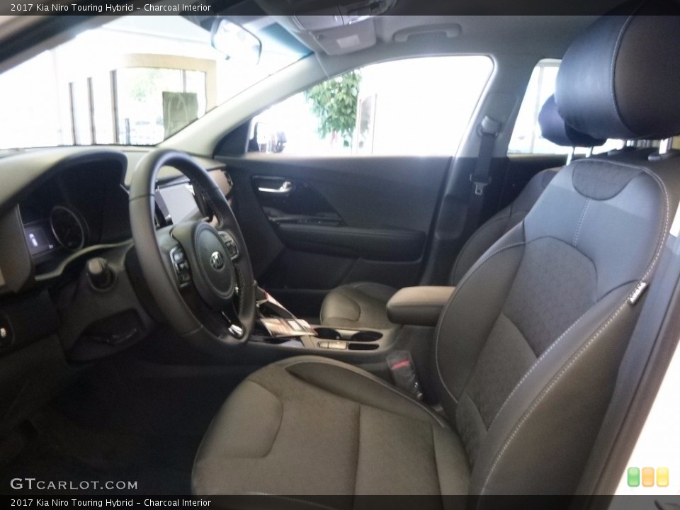 Charcoal Interior Front Seat for the 2017 Kia Niro Touring Hybrid #120175781