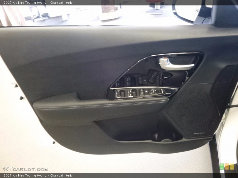 Charcoal Interior Door Panel for the 2017 Kia Niro Touring Hybrid #120175859