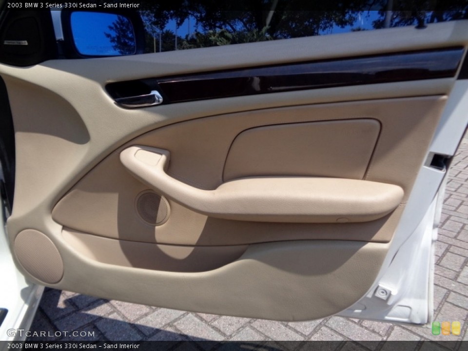 Sand Interior Door Panel for the 2003 BMW 3 Series 330i Sedan #120176486