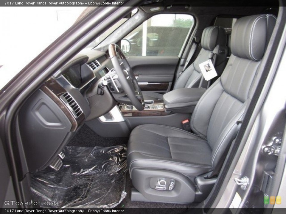 Ebony/Ebony Interior Photo for the 2017 Land Rover Range Rover Autobiography #120184059