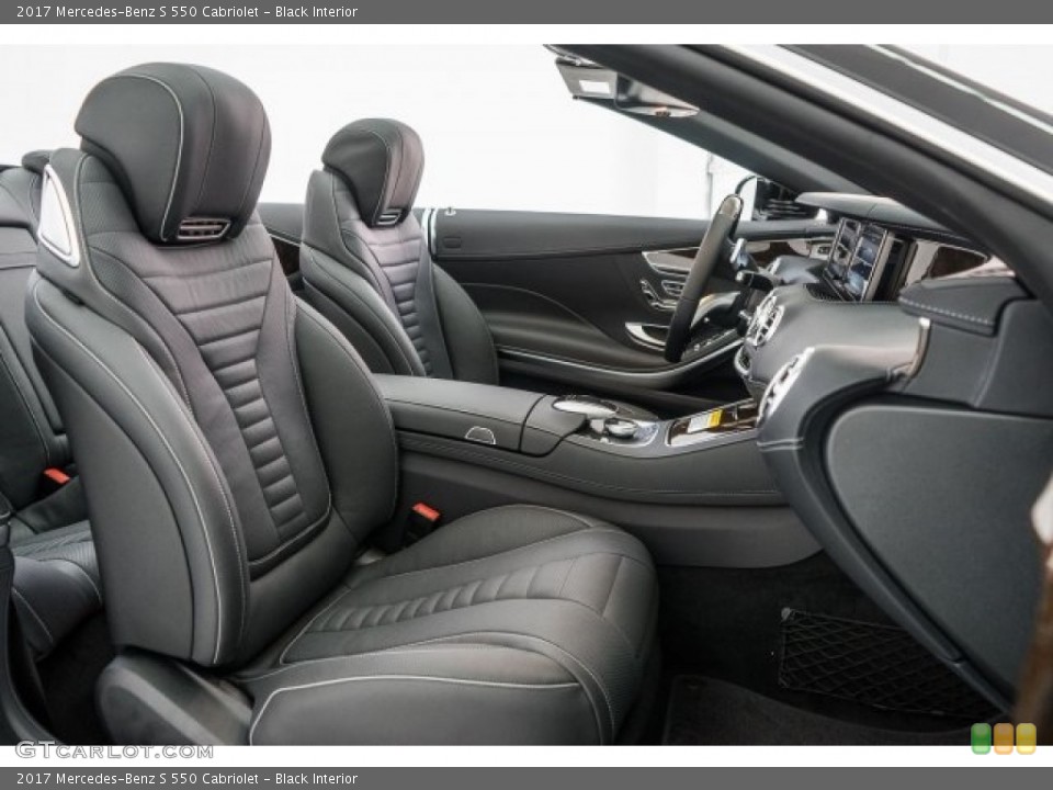 Black Interior Photo for the 2017 Mercedes-Benz S 550 Cabriolet #120187620