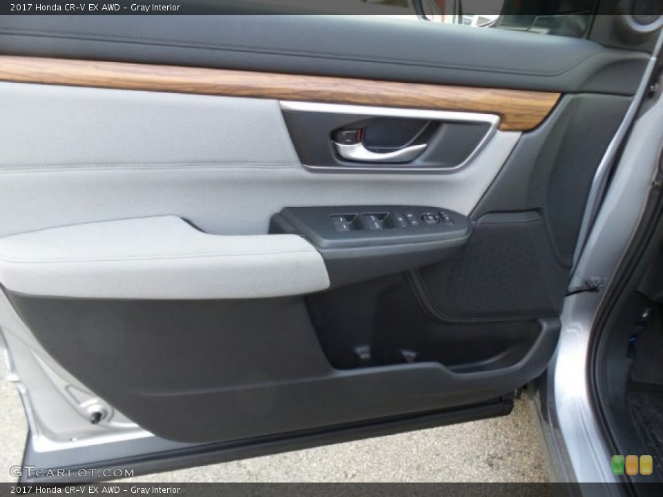 Gray Interior Door Panel for the 2017 Honda CR-V EX AWD #120188319