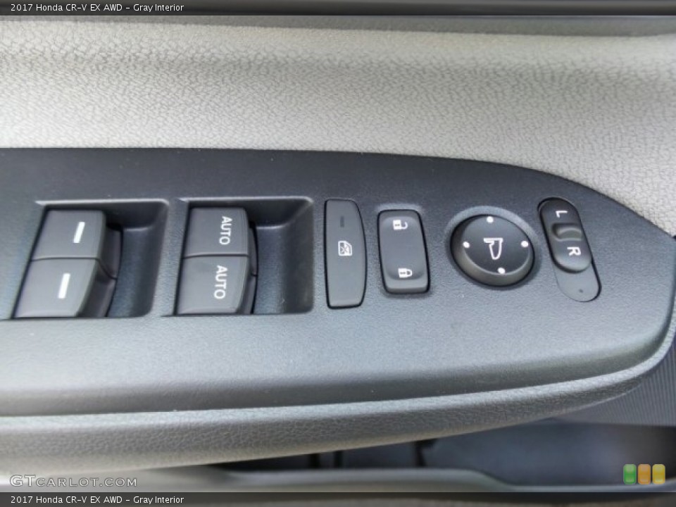 Gray Interior Controls for the 2017 Honda CR-V EX AWD #120188334
