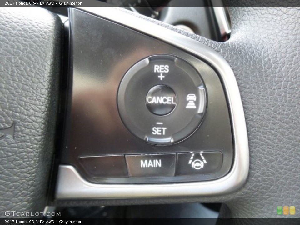 Gray Interior Controls for the 2017 Honda CR-V EX AWD #120188511