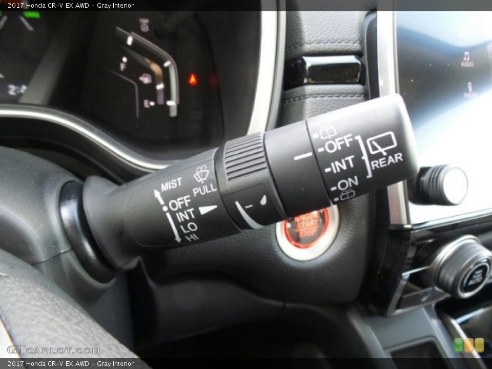 Gray Interior Controls for the 2017 Honda CR-V EX AWD #120188532