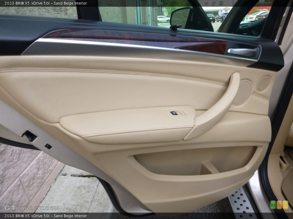 Sand Beige Interior Door Panel for the 2013 BMW X5 xDrive 50i #120191184