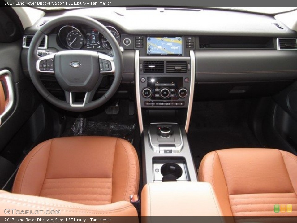 Tan Interior Dashboard for the 2017 Land Rover Discovery Sport HSE Luxury #120193860