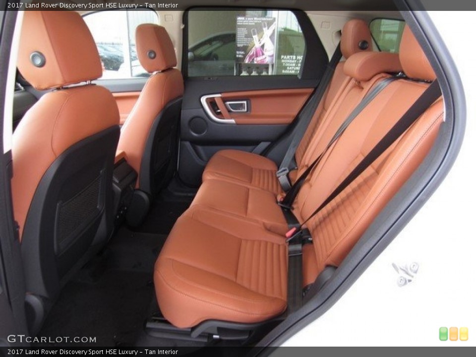 Tan Interior Rear Seat for the 2017 Land Rover Discovery Sport HSE Luxury #120193866