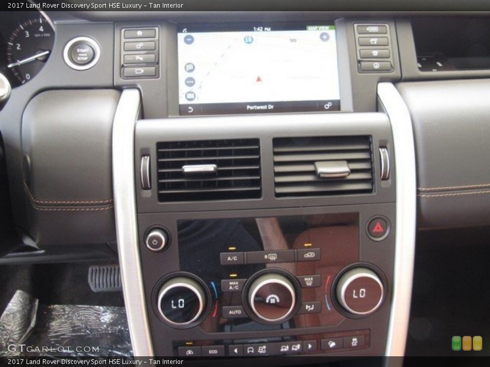 Tan Interior Controls for the 2017 Land Rover Discovery Sport HSE Luxury #120193959