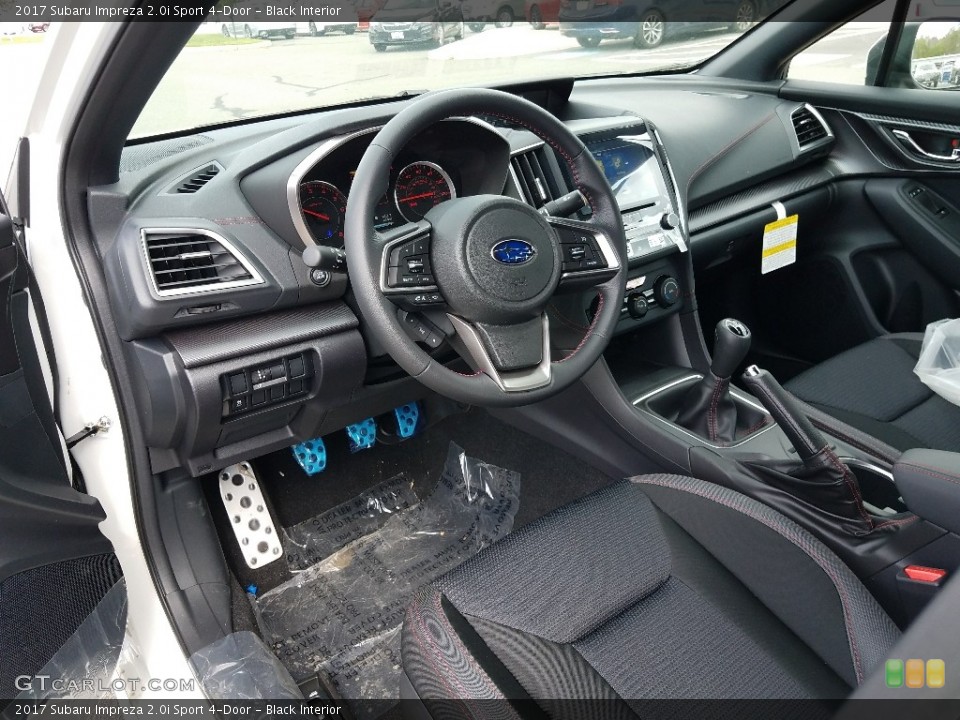 Black Interior Photo for the 2017 Subaru Impreza 2.0i Sport 4-Door #120204836