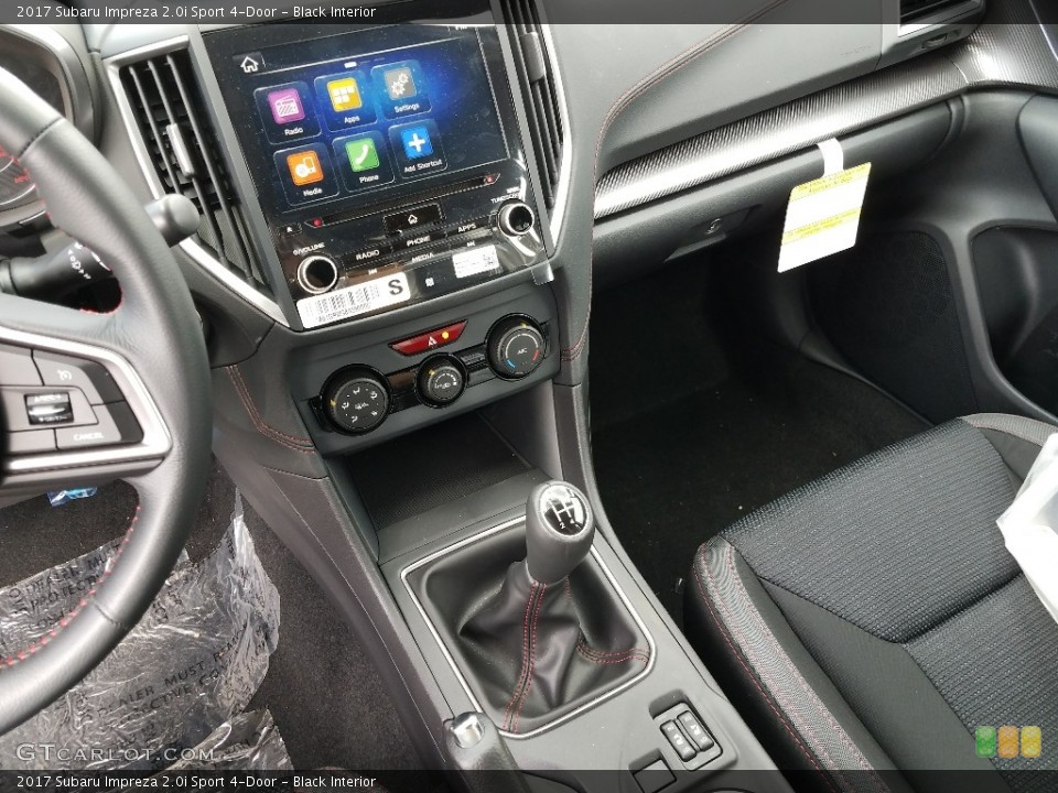 Black Interior Transmission for the 2017 Subaru Impreza 2.0i Sport 4-Door #120204929