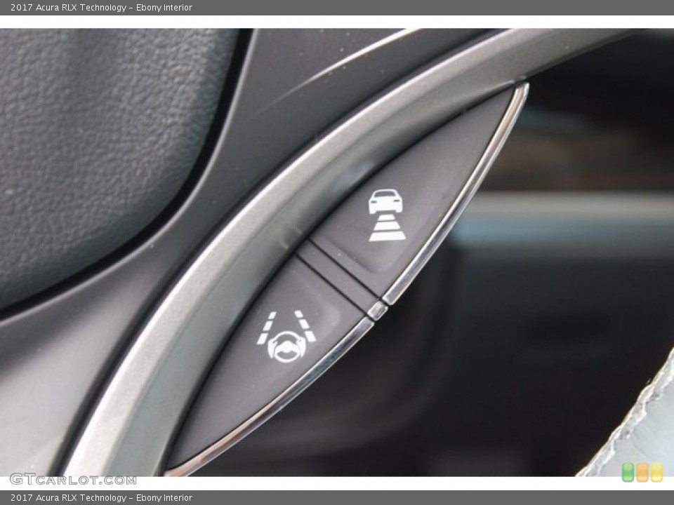 Ebony Interior Controls for the 2017 Acura RLX Technology #120209150