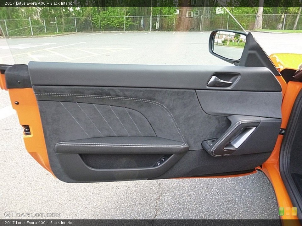 Black Interior Door Panel for the 2017 Lotus Evora 400 #120209160