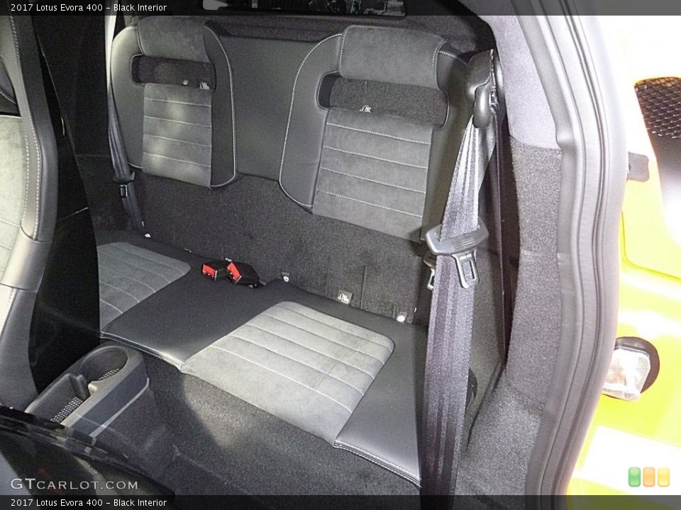 Black Interior Rear Seat for the 2017 Lotus Evora 400 #120209225