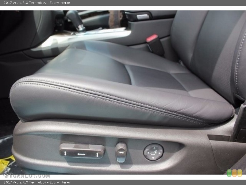 Ebony Interior Controls for the 2017 Acura RLX Technology #120209288