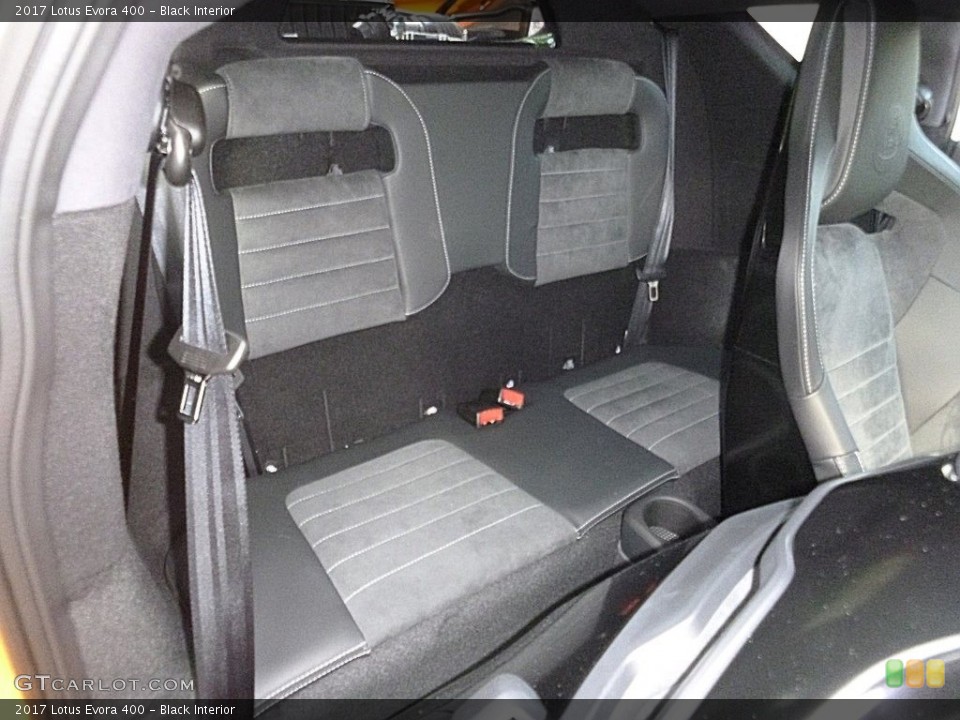 Black Interior Rear Seat for the 2017 Lotus Evora 400 #120209309