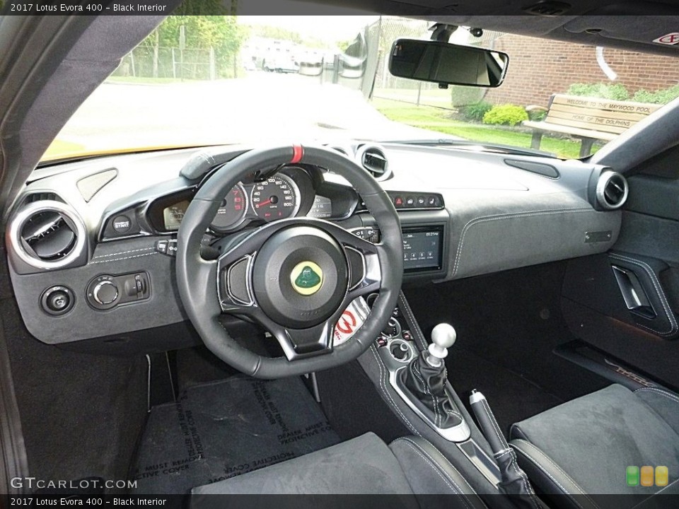 Black Interior Dashboard for the 2017 Lotus Evora 400 #120209327