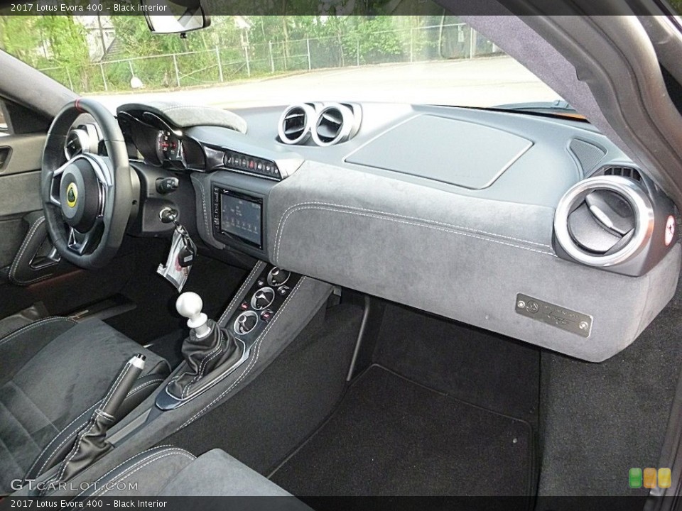 Black Interior Dashboard for the 2017 Lotus Evora 400 #120209345