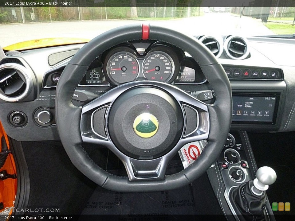 Black Interior Steering Wheel for the 2017 Lotus Evora 400 #120209387