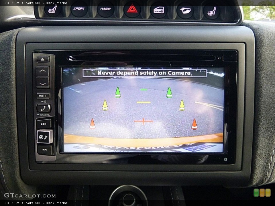 Black Interior Navigation for the 2017 Lotus Evora 400 #120209447