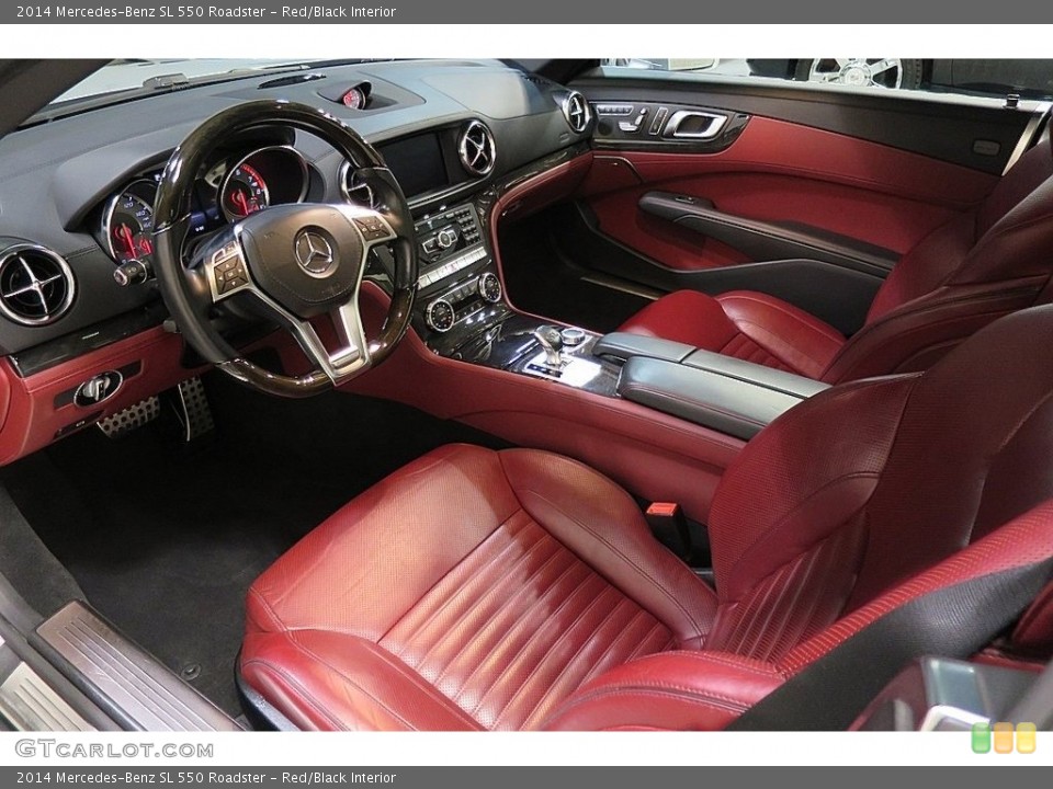 Red/Black Interior Photo for the 2014 Mercedes-Benz SL 550 Roadster #120211460