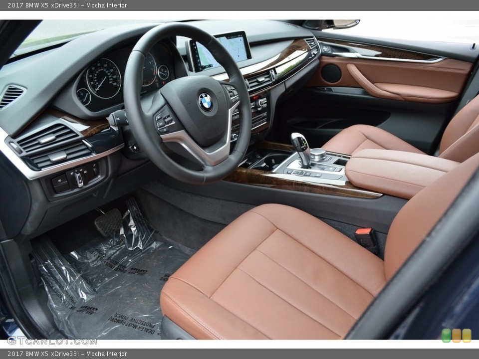 Mocha Interior Photo for the 2017 BMW X5 xDrive35i #120212720