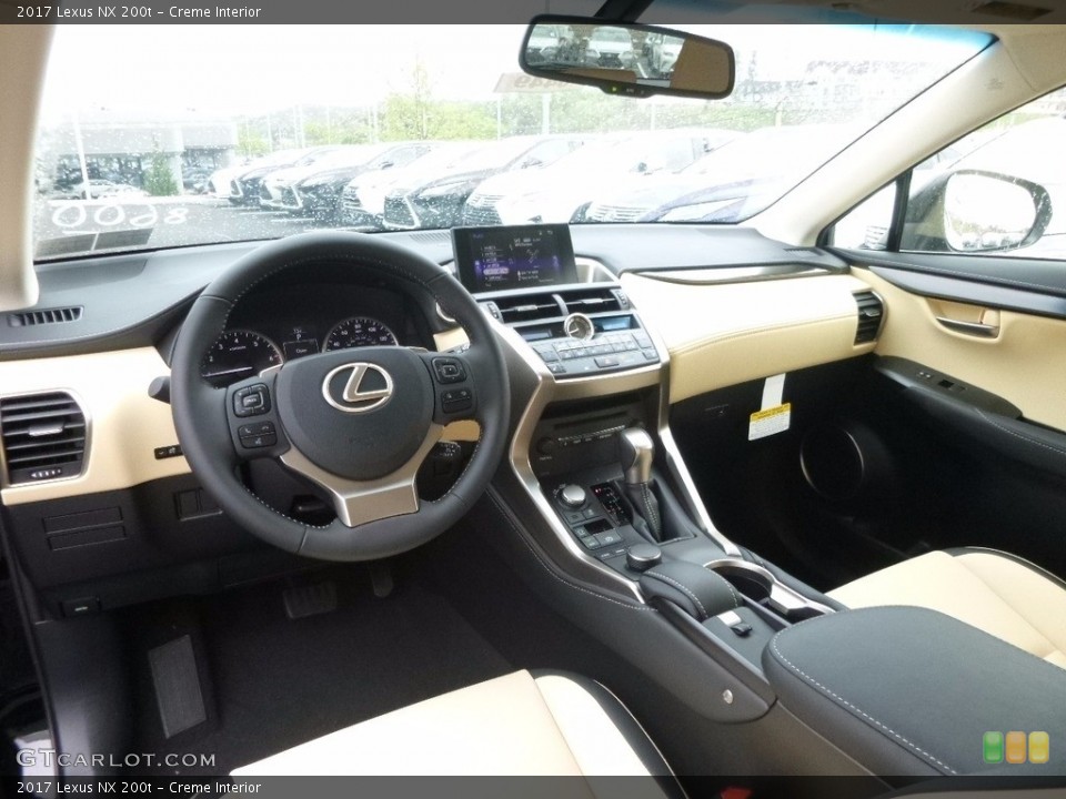Creme Interior Photo for the 2017 Lexus NX 200t #120217358
