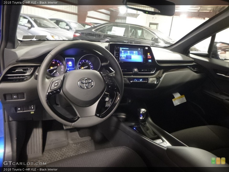 Black Interior Photo for the 2018 Toyota C-HR XLE #120219957