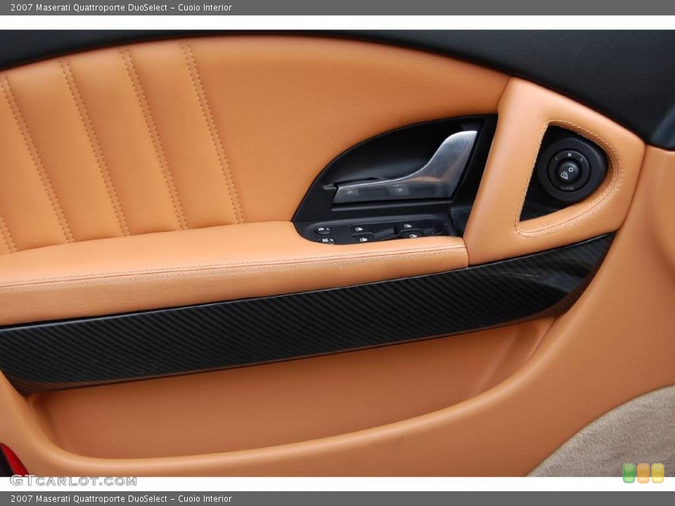 Cuoio Interior Door Panel for the 2007 Maserati Quattroporte DuoSelect #12022599