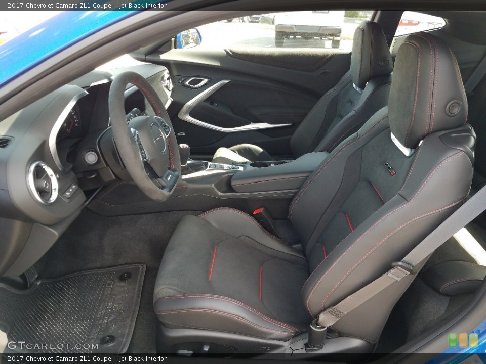 Jet Black Interior Photo for the 2017 Chevrolet Camaro ZL1 Coupe #120236040