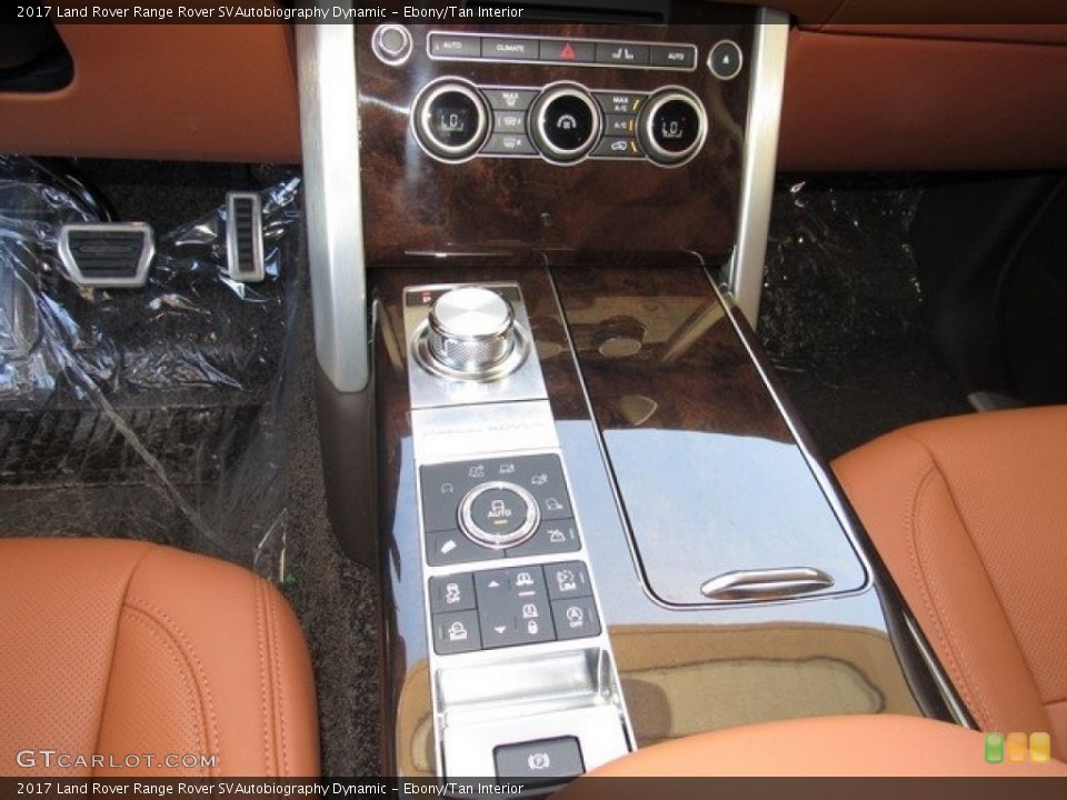Ebony/Tan Interior Controls for the 2017 Land Rover Range Rover SVAutobiography Dynamic #120237015