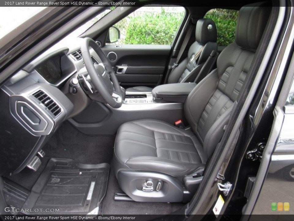 Ebony/Ebony Interior Photo for the 2017 Land Rover Range Rover Sport HSE Dynamic #120237114