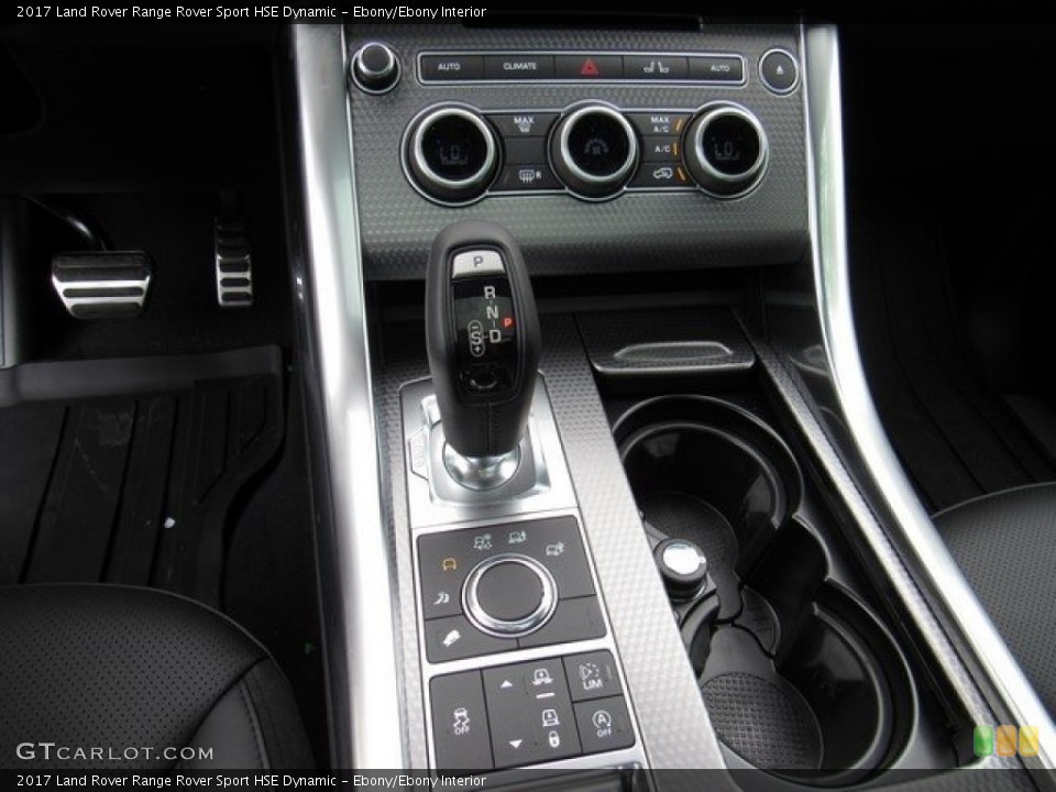 Ebony/Ebony Interior Transmission for the 2017 Land Rover Range Rover Sport HSE Dynamic #120237385