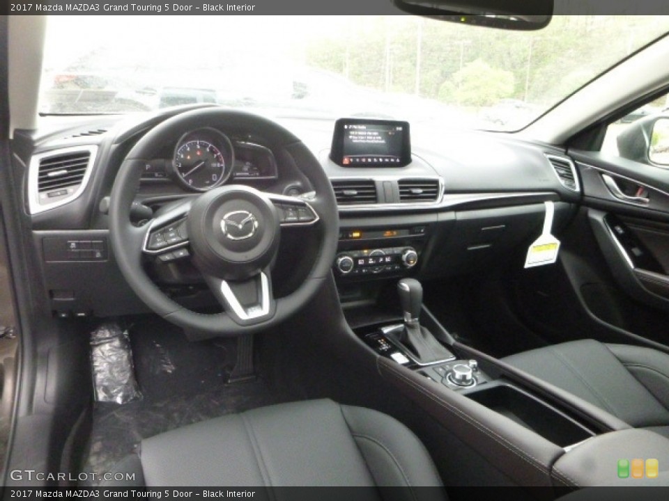 Black Interior Photo for the 2017 Mazda MAZDA3 Grand Touring 5 Door #120245721