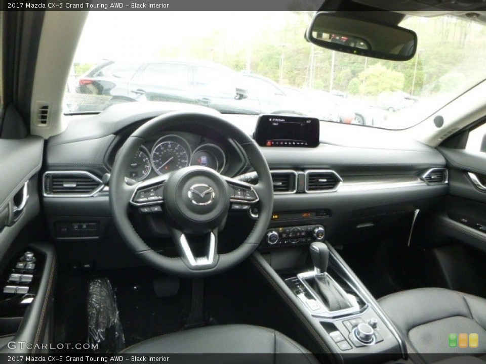 Black Interior Photo for the 2017 Mazda CX-5 Grand Touring AWD #120246033