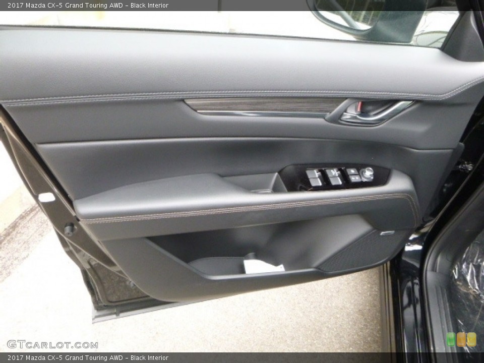 Black Interior Door Panel for the 2017 Mazda CX-5 Grand Touring AWD #120246054