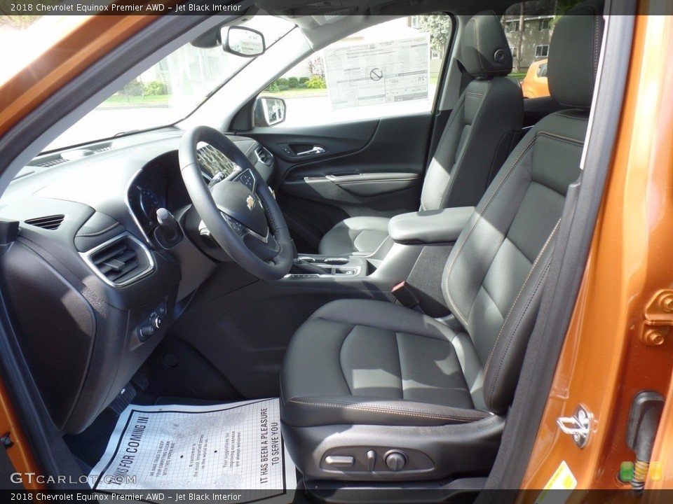 Jet Black Interior Photo for the 2018 Chevrolet Equinox Premier AWD #120246072