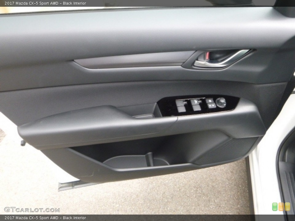 Black Interior Door Panel for the 2017 Mazda CX-5 Sport AWD #120246387