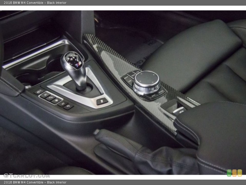 Black Interior Transmission for the 2018 BMW M4 Convertible #120246969